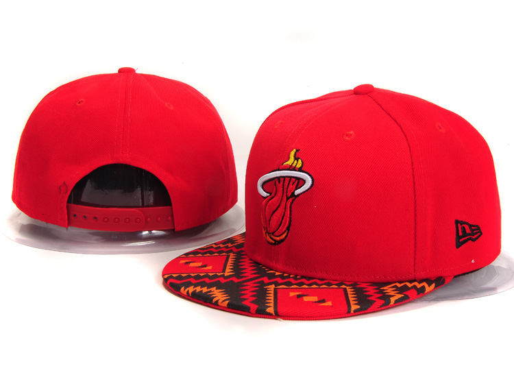 NBA Miami Heat NE Snapback Hat #150
